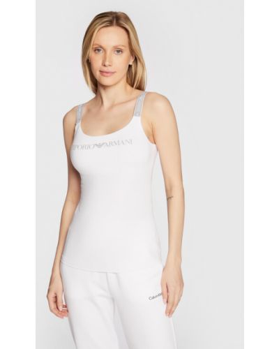 Gyapjú felső Emporio Armani Underwear - fehér