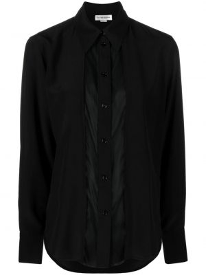 Transparente hemd Victoria Beckham schwarz