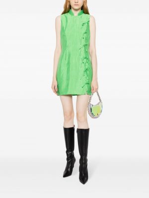 Satiinist kleit Kitri roheline