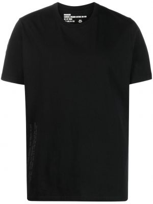 Μπλούζα με σχέδιο με στρογγυλή λαιμόκοψη Maharishi μαύρο