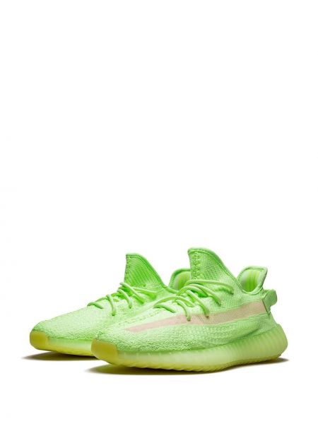 Sportbačiai Adidas Yeezy žalia