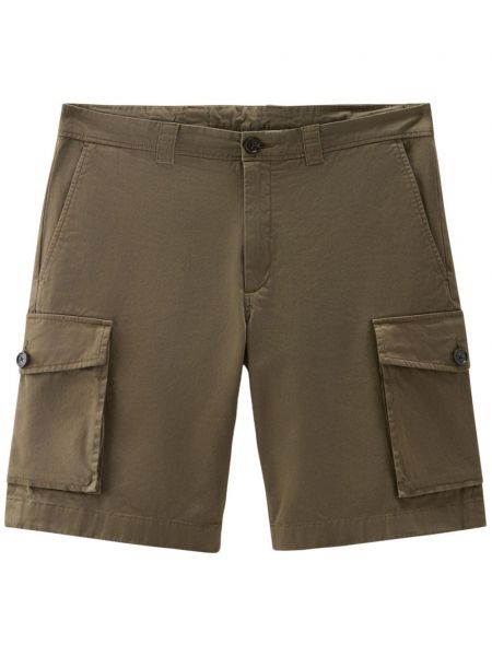 Shorts cargo en coton avec poches Woolrich
