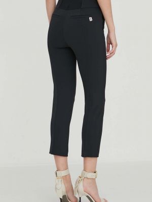 Pantaloni cu talie înaltă Blugirl Blumarine negru
