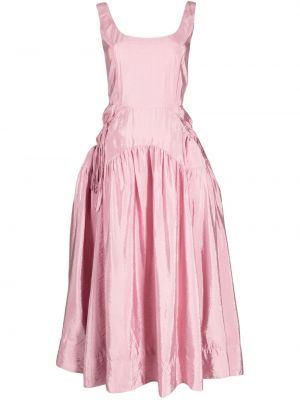 Midi haljina Rejina Pyo ružičasta