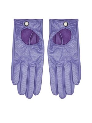 Rękawiczki Wittchen fioletowe