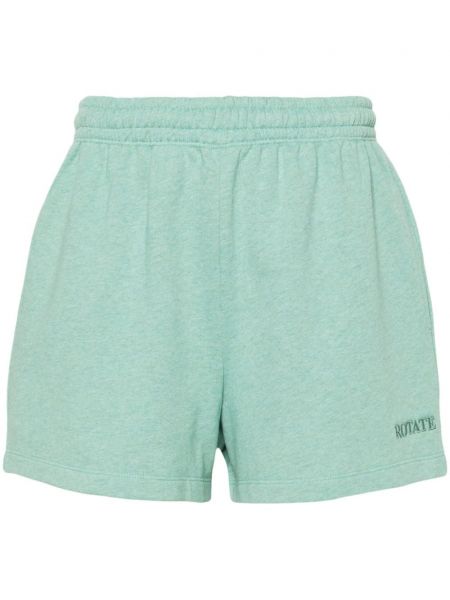 Shorts mit stickerei Rotate Birger Christensen grün