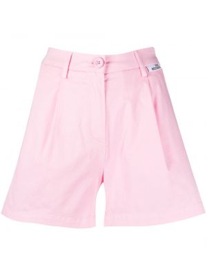Pantalones cortos bootcut Love Moschino rosa