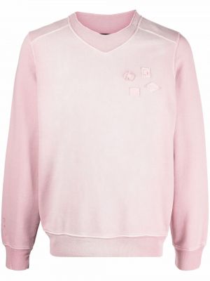 Bomull sweatshirt Diesel rosa