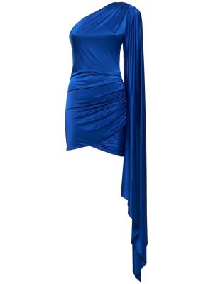 Jersey minikleid Alexandre Vauthier blau