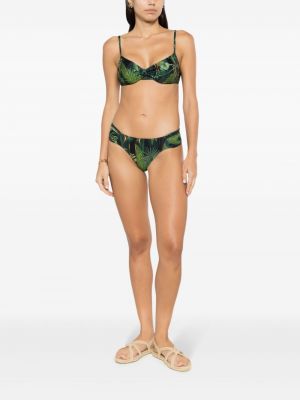 Bikini à imprimé Lygia & Nanny vert