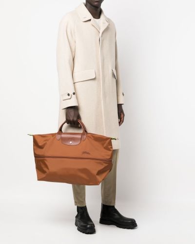 Shopper rankinė Longchamp ruda