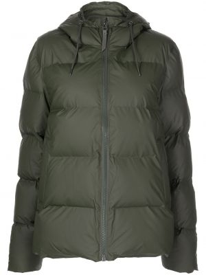 Parka con capucha Rains verde