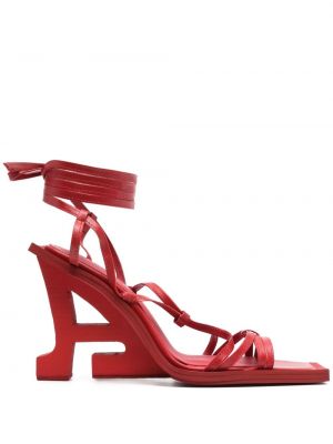 Kiilkontsaga sandaalid Ahluwalia punane