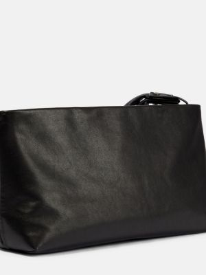Кожени чанта тип „портмоне“ Ann Demeulemeester черно