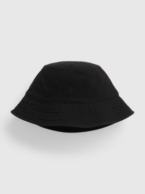 Памучна шапка Gap черно