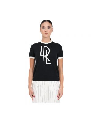 Koszulka z krótkim rękawem Ralph Lauren czarna