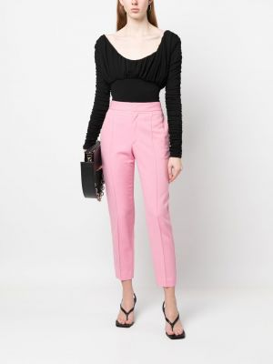 Kalhoty Isabel Marant růžové