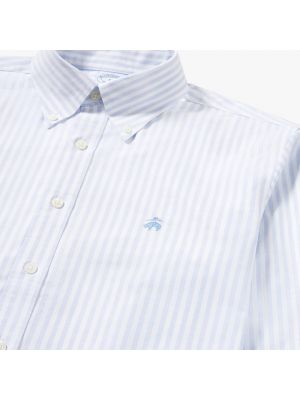 Camisa de algodón a rayas Brooks Brothers