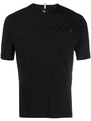 Тениска Moncler Grenoble черно