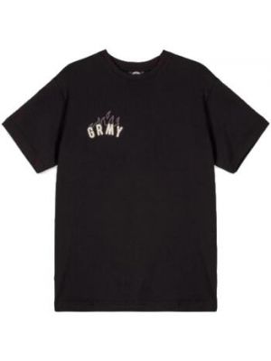 Koszulka z krótkim rękawem Grimey czarna