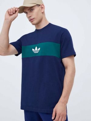 Bavlněné tričko s aplikacemi Adidas Originals