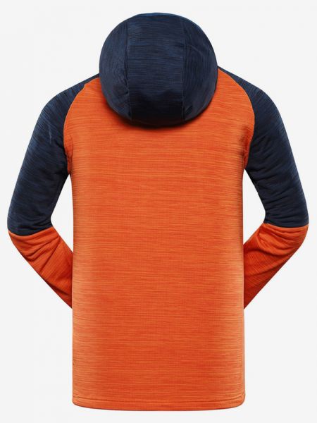 Bluza z kapturem Alpine Pro pomarańczowa