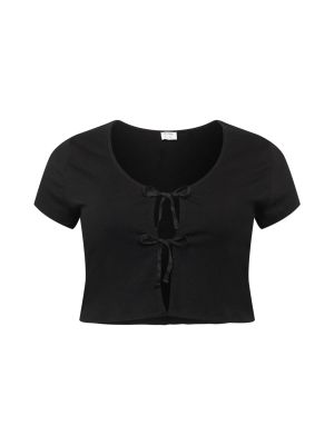 Bavlnené tričko Cotton On Curve čierna