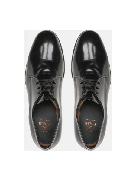 Zapatos derby de cuero Fabi negro