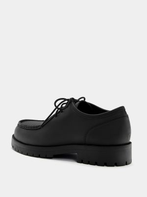 Pantofi cu șireturi Pull&bear negru