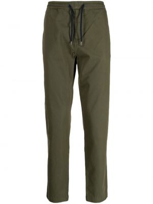 Bavlněné rovné kalhoty Ps Paul Smith zelené
