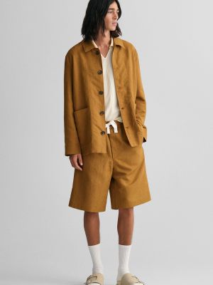 Пиджак Gant коричневый