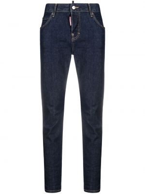 Slank jeans 7/8 Dsquared2 blå