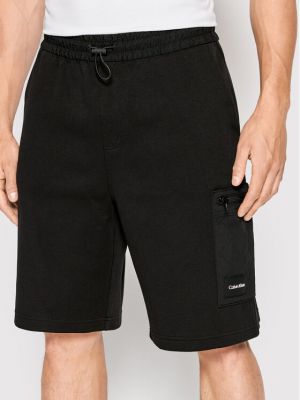 Sportske kratke hlače Calvin Klein crna