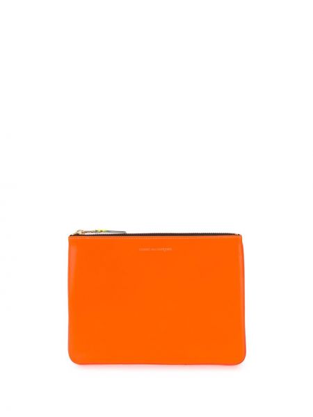 Blixtlås korthållare Comme Des Garçons Wallet orange