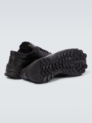 Zapatillas de cuero Y-3 negro