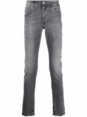 Slim fit skinny fit-jeans Dondup grå