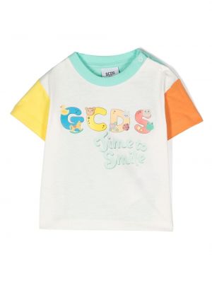 T-shirt for piger Gcds Kids grøn