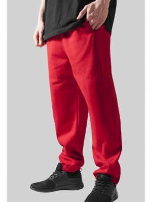 Spodnie sportowe Urban Classics Plus Size czerwone
