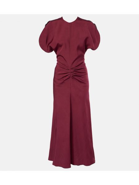 Dress Victoria Beckham burgund