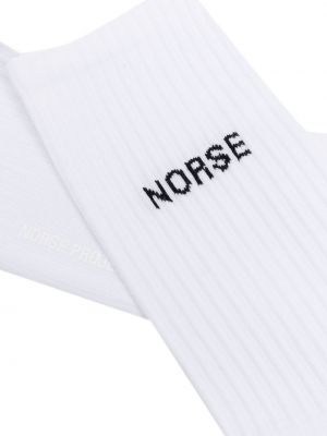 Ponožky Norse Projects bílé