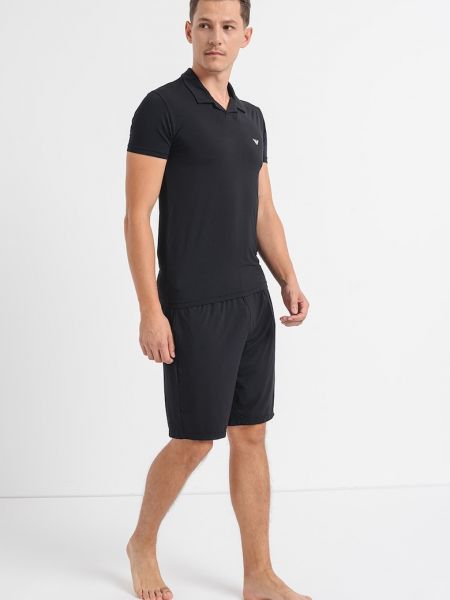 Пижама Emporio Armani Underwear черная