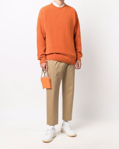Jersey de punto de tela jersey Bonsai naranja