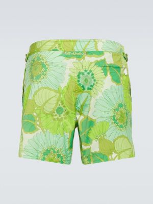 Παντελόνι κολύμβησης με σχέδιο Tom Ford πράσινο