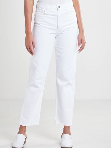 Proste jeansy J-brand białe