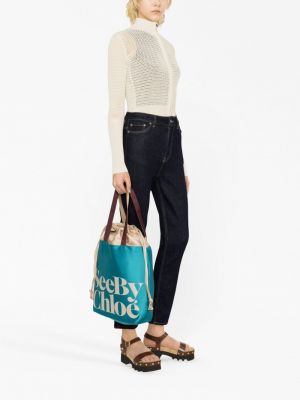 Shopper kabelka s potiskem See By Chloe