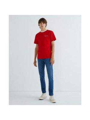 Camiseta manga corta Tommy Hilfiger rojo