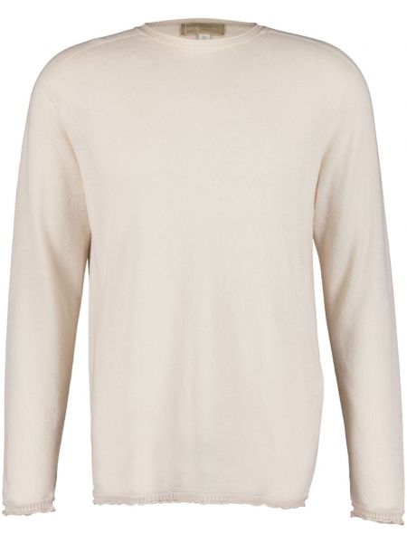 Ľanový sveter s okrúhlym výstrihom 120% Lino