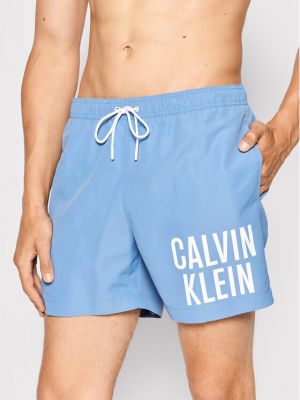 Σορτς Calvin Klein Swimwear μπλε