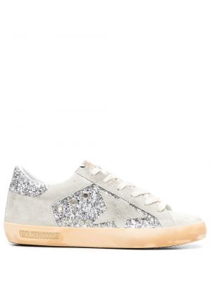 Stjernemønster sneakers Golden Goose gull