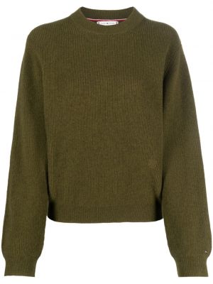 Sweter Tommy Hilfiger zielony